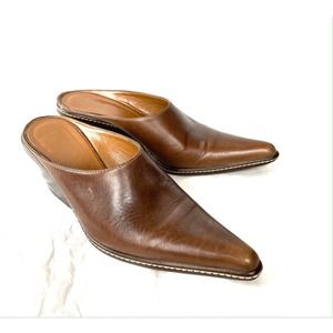 DONALD PLINER "JESSI" LEATHER MULE